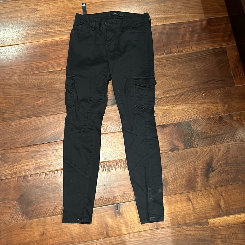 Women’s black cargo pants